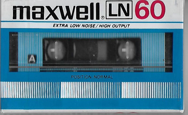 MAXWELL ... LN 60. EXTRA LOW NOISE / HIGH OUTPUT . 60 dakika