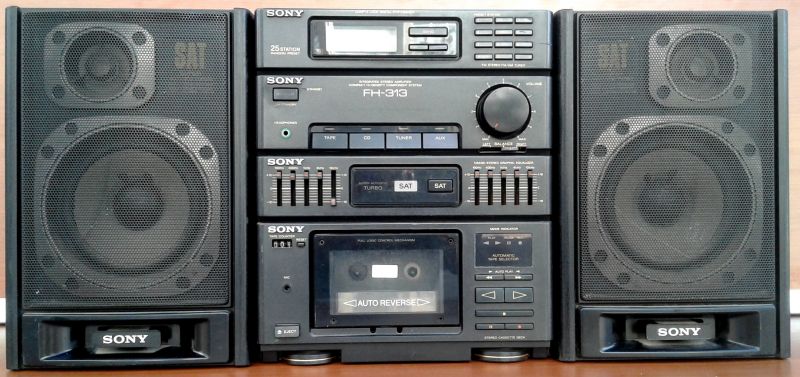 SONY ... HST-313 STEREO CASSETTE DECK RECEIVER