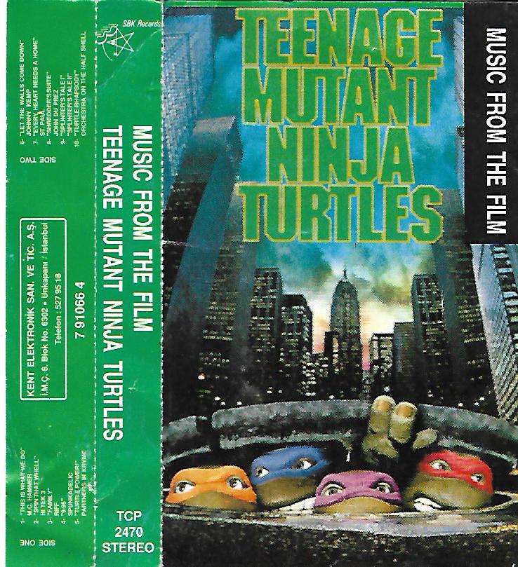 MUSIC FROM THE FILM - TEENAGE MUTANT NINJA TURTLES