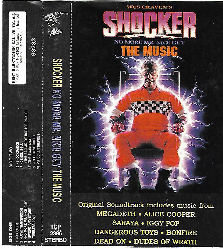 SHOCKER - ORIGINAL SOUNDTRACK INCILUDES MUSIC FROM