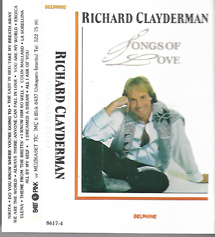 RICHARD CLEYDERMAN - SONGS OF LOVE