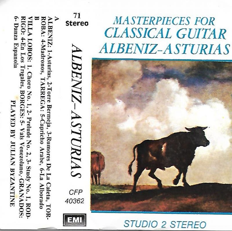ALBENIZ - ASTRURIAS - CLASSICAL GUITAR, MASTERPIECES FOR