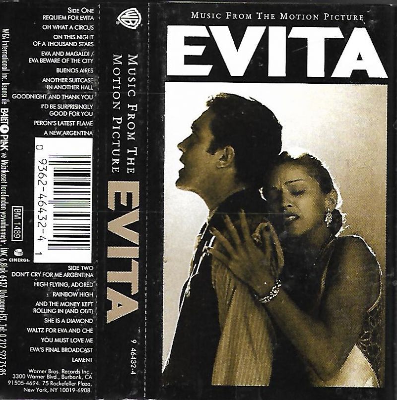 EVITA - MUSIC FROM THE MOTION PICTURE