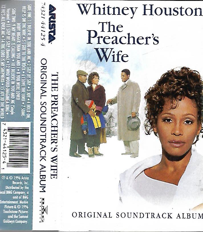 THE PREACHER'S WIFE - ORIGINAL SOUBDTRACK ALBUM. WHITNEY HOUSTON