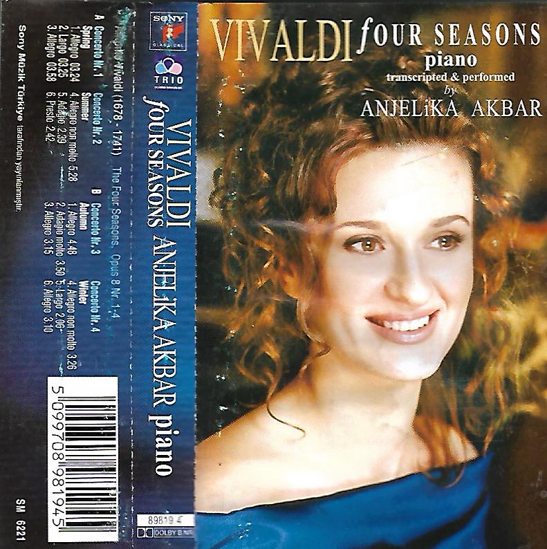 ANJELIKA AKBAR - VIVALDI, FOR SEASONS, PIANO