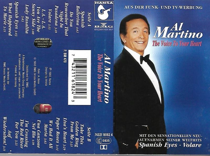AL MARTINO- THE VOICE TO YOUR HEART